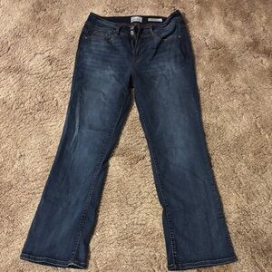 Angels Women's Boot Cut Jeans in Medium Dark Blue